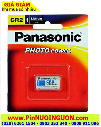 Pin vòng cổ thú cưng Pin Panasonic CR2W/C1B; Pin 3v Lithium Pansonic CR2W/C1B _ Vỉ 1viên